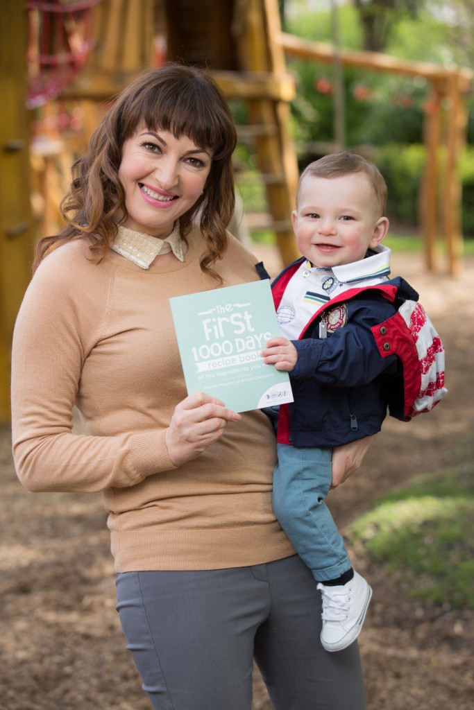 No Repro Fee 1-5-2015 ***FIRST 1000 DAYS AMBASSADOR MAURA DERRANE INTRODUCES BABY CAL*** Pictured alongside Cal, who will celebrate his first birthday later this month, Maura spoke about how she wants to encourage other parents of toddlers to include the optimal amount of nutrients such as Iron and Vitamin D in their diet. Iron supports normal brain development and Vitamin D supports normal bone and tooth development. Broadcaster highlights long-term importance of Vitamin D and Iron for toddlers. Research shows that 90% of Irish toddlers (1-3 years) don’t receive enough Vitamin D in diet1, which is essential for normal bone and tooth development. 1 May 2015 – Broadcaster and First 1000 Days ambassador Maura Derrane has introduced her son Cal for the first time today. As an ambassador for the movement, Maura hopes to inspire and educate other mothers across Ireland of the importance of good nutrition during the First 1000 Days of a child’s life, from pregnancy up to two years of age. Further Info:  Nicola Scott Q4 Public Relations 88 St Stephen’s Green Dublin 2 Nicola@q4pr.ie 01 475 1444 / 086 8817 855 Pic:Naoise Culhane-no fee